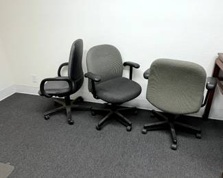 office chairs, $8. lots of them.