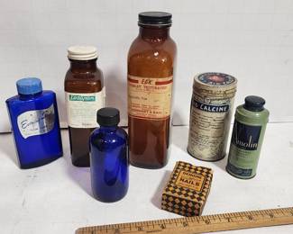 MEDICINAL BOTTLES ANTIQUE AND VINTAGE
