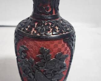 CINABAR VASE