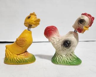 CHALK BOBBLE HEAD VINTAGE TOYS
