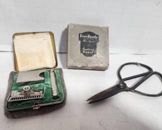 EVER READY RAZOR AND SCISSORS