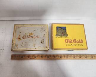 ANTIQUE CIGARETTE BOXES