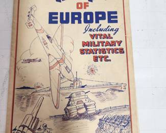 WAR MAP OF EUROPE