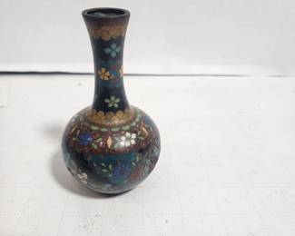ANTIQUE CLOISONNE VASE