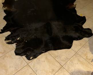 Cow hide rug