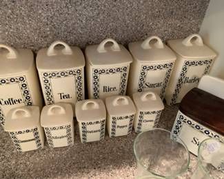Germany - antique canister set