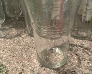 Vintage Pepsi-Cola glasses…1970s….rare.