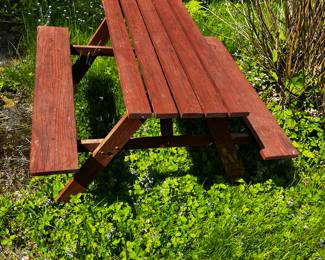 Child’s picnic table