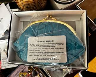 Eelskin purse