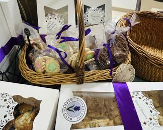 Homebaked goods by Missionary Ridge Garden Club!  Hurry - they'll go fast.