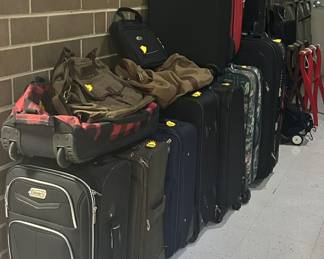 Up up and away!  Luggage is priced to sell!
