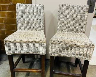Woven chairs