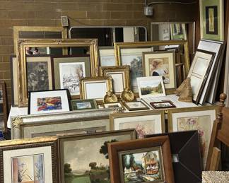 Framed art, beautiful frames for your art, and a variety of mirrors