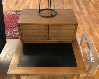 One of two American of Martinsville end tables