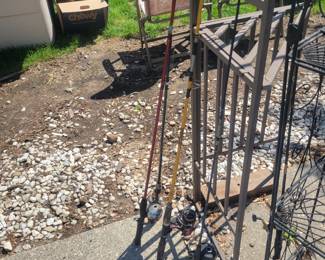 Fishing poles