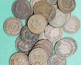 30 Indianhead Cents Many Better Grades