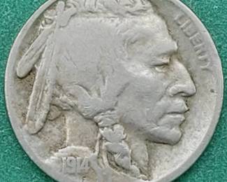 1914-S Buffalo Nickel