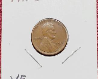 1911-S Lincoln Cent Higher Grade