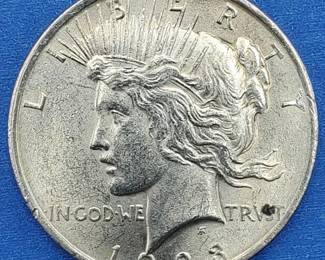 1923 Silver Peace Dollarv