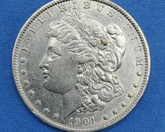 1901 Morgan Silver Dollar Higher Grade