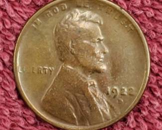 1922-D Lincoln Cent Weak 'D' Nice Color