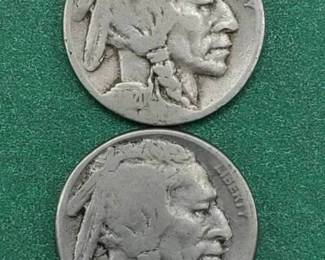 1920-D & 1920-S Buffalo Nickels