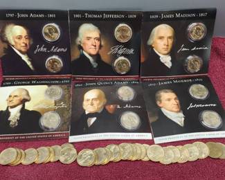 39 Presidential Dollars see Photo