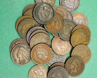 30 Indianhead Cents Many Better Grades