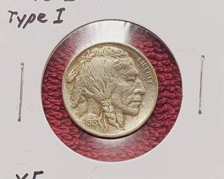 1913-S Buffalo Nickel Type 1 Higher Grade