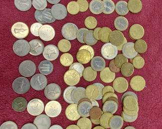Lot of Foeign Coins see Photos