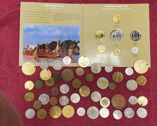 Lot of Foeign Coins see Photos