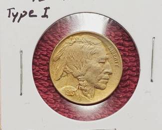 1913-D Buffalo Nickel Type 1 Higher Grade