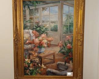 framed painting