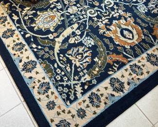 Machine made rug