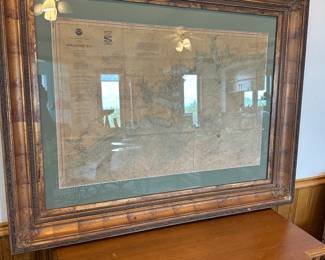 1992 large map of Apalachee Bay