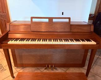 Yamaha piano
Can be purchased early
Will need to come down 2 flights of stairs