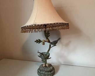 Bird and Nest Table Lamp