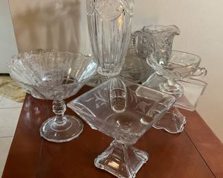 Vintage Crystal Glassware