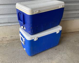 Two Igloo Coolers