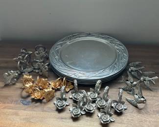 Metal Tableware and Decorative Holders