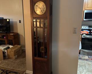 Antique Paul Prenzel Grandfather Clock