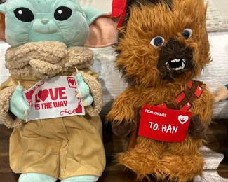 Star Wars plushies