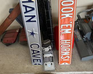 Metal signs