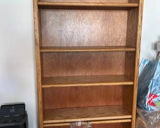Oak bookshelf