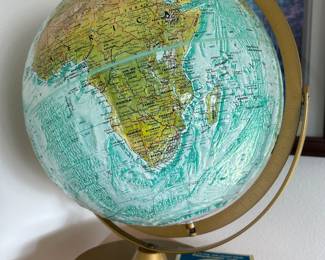 Vintage globe