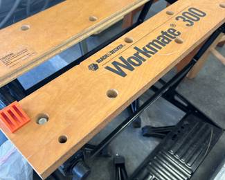 Black and Decker work bench