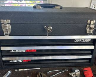 Craftsman tool box and tools