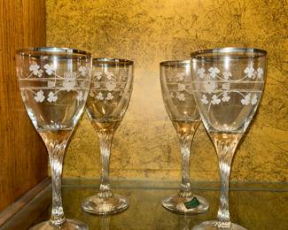 Beautiful Irish glassware