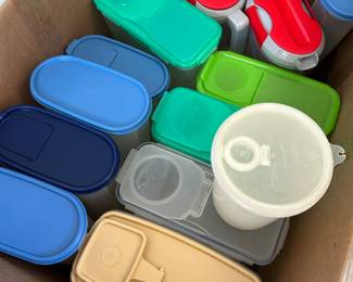 Lots and lots of storage containers