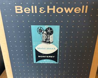 Bell & Howell 8mm movie projector